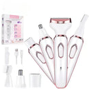 Depilador Feminino Elétrico 4 em 1 Sem Fio - Beleza e Praticidade ao Seu Alcance!
