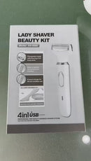 Depilador Feminino Elétrico 4 em 1 Sem Fio - Beleza e Praticidade ao Seu Alcance!